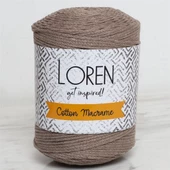 Loren Cotton Macrame Bej - R143 - 34365 - 1