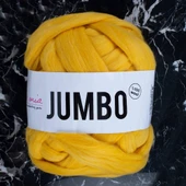 La Mia Jumbo Sarı Dev Yün El Örgü İpi - J5 - 1