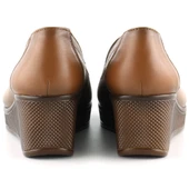 Erkan Saçmacı Daisy Taba Hakiki Deri Dolgu Topuklu Günlük Ayakkabı thumbnail 3