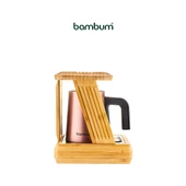 BAMBUM KALLAVİ TÜRK KAHVE MAKİNESİ BRONZ - 3