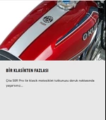 Kuba Çita 50-r Pro Motosiklet Kırmızı - 2