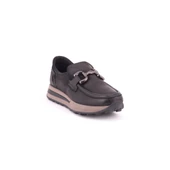 MAMMAMİA D24KA-3260 KAYMAZ TOKALI LOAFER DERİ KADIN AYAKKABI - 6
