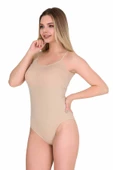 İp Askılı Kadın Çıtçıtlı Kancalı Body Ten 2081B - 1