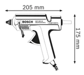 Bosch GKP 200 CE Sıcak Silikon Tutkal Tabancası - 2