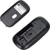 Doogee T10S 10.1" Uyumlu Kablosuz Bluetooth Pilli Klavye Mouse Seti - Siyah thumbnail 7