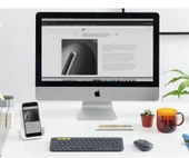 Reeder M7S 7" Uyumlu Kablosuz Bluetooth Pilli Klavye Mouse Seti - Siyah - 5