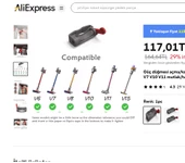 srfn ticaret Dyson Şarjlı Süpürgeleri V10 ile Uyumlu Tetik Kilidi - 3