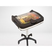 Gazella Granit Kapaklı Dumansız Elektrikli Izgara Brb3000+Izgara Sehpası - 4