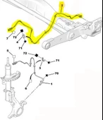 Peugeot Expert Arka Abs Kablosu (2007-2012) 1.6 HDI, 2.0 HDI 4545F0 - 1