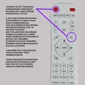 HUAYU AKILLI PROJEKSİYON KUMANDASI RM-P1562 thumbnail 3