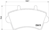 Renault Master Ön Fren Balata (1997-2011) 2.2, 2.5 DCİ, 2.8 DTI 7701207339 - 2