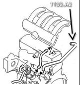 Citroen C3 Yağ Buhar Boru/Hortum (2009-2013) 1.6 VTI 1192A2 - 1