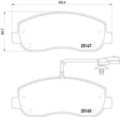 Renault Master Ön Fren Balata (2008-2023) 2.3 DCI 410604386R thumbnail 2