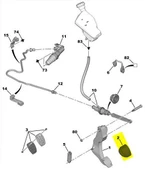 Citroen C3 Gaz Pedal Lastik (2002-2010) 1.4, 1.6 HDI, 1.6 VTI, 1.4 HDI 213028 - 1