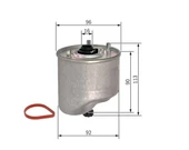 Fiesta Mazot Filitresi (2008-2020) 1.4 TDCI DURATORG, 1.6 TDCI DURATORG, 1.5L DURATORQ TDCİ AV6Q9155AA thumbnail 1