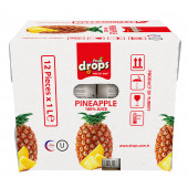 %100 Ananas Suyu, 1 L, 12 adet - 1
