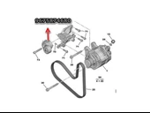 Peugeot 301 Alternatör Gergisi Komple (2012-2020) 1.2 VTI 1611426280 - 2