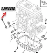 Citroen Xsara Picasso Kartel Yag Seviye Musur (1999-2006) 1.6 1131E4 - 2