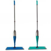 Spin Mop Premium Sprey Mop 4 Adet Mop Yeni Nesil Esnek 360 Derece Dönebilen Geniş Paspas - 1