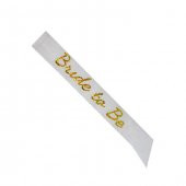 BRİDE TO BE KUŞAK GÜMÜŞ 150 CM - 1