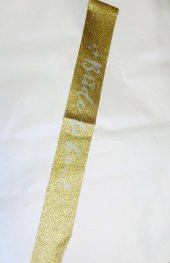 BRİDE TO BE KUŞAK GOLD 150 CM - 1