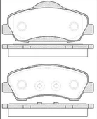 Citroen C-Elysee Ön Fren Balata (2012-2022) 1.2 VTI 1608691380 thumbnail 2