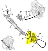 Citroen C4 Devirdaim (2014-2024) 1.2 VTI 9846882380 - 3
