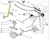 Fiat Doblo Kaput Dayama Çubuğu (2000-2009) 1.4, 1.2, 1.9, 1.3 JTD, 1.9 JTD 51772866 thumbnail 2