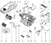 Renault Fluence Kalorifer Rezistansi (2013-2016) 1.6, 2.0, 1.5 DCI 271502874R - 2