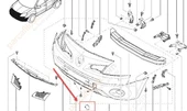 Renault Koleos Ön Tampon Çeki Kapak (2009-2012) 2.0 622A0JY10A thumbnail 3