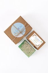 100 El Yapımı Doğal Kabak Lifli Argan Sabunu 120 Gr - 2