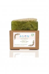 100 El Yapımı Kabak Lifli Doğal Zeytinyağı, Okaliptus ve Lavanta Sabunlu Banyo Seti - 3