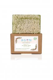 100 El Yapımı Doğal Kabak Lifli Zeytinyağı Sabunu 120 Gr - 3