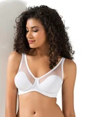 Le Jardin Fanetta Soft Cup Bra Tüllü Balenli Desteksiz Toparlayıcı Sütyen 1 Adet - 1