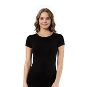 Lüx Drm Kadın Bambu Kısa Kol Body T-Shirt thumbnail 2