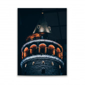 Glass Art Concept Galata Kulesi 50x70 Cm Cam Tablo - 2