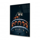Glass Art Concept Galata Kulesi 50x70 Cm Cam Tablo - 4