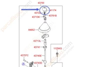 Hyundai İ20 Vites Topuzu (2008-2012) 1.4, 1.2, 1.4 CRDI 437521J200 thumbnail 3