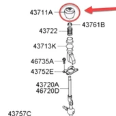 Hyundai Elantra Vites Topuzu (2007-2010) 1.6 437112H100XP - 3