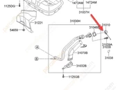 Kia Soul Yakit Depo Kapak İç (2011-2018) 1.6 310101D200 - 1