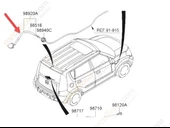 Kia Soul Silecek Fiskiye Memesi Arka (2011-2018) 1.6 989302K000 thumbnail 2