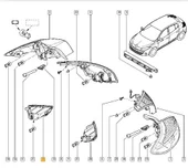 Renault Megane Arka Tampon Reflektörü (2009-2014) 1.6, 1.5 DCI 265600010R thumbnail 3
