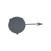 Mondeo Ön Tampon Çeki Kapak (2000-2007) 2.0, 2.0 TDCI DURATORG 1S7117A989DF - 1