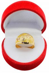 Cigold Taşsız Yüzük 14 Ayar Altın 2,33 Gr OA-6319 - 2