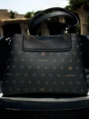 Armine Kartlık ve Bileklik Hediyeli El Ve Kol Çantası Suni Deri Bayan Omuz Çantası VS.BLKT.0054 thumbnail 6