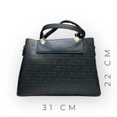 Armine Kartlık ve Bileklik Hediyeli El Ve Kol Çantası Suni Deri Bayan Omuz Çantası VS.BLKT.0055 thumbnail 2