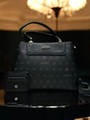 Armine Kartlık ve Bileklik Hediyeli El Ve Kol Çantası Suni Deri Bayan Omuz Çantası VS.BLKT.0054 thumbnail 1