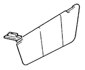 Opel Astra Güneşlik (1994-1999) 1.4, 1.6 90328372 - 1