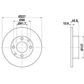 Fiat Kartal Ön Fren Disk (1993-2002) 1.6 4385812 thumbnail 1