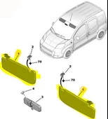 Citroen Nemo Güneşlik (2008-2016) 1.3, 1.4 HDI 1609010180 - 2